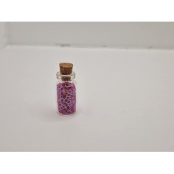 1. stk Glas krukke med indhold (ny)