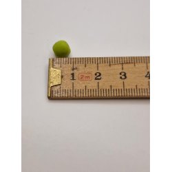 1 stk rd eller grn bler (hndlavet)