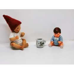 Kande med bamse (brugt)