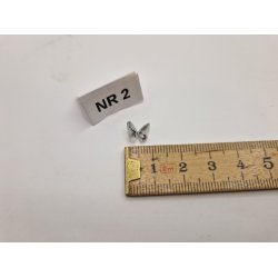 1 stk. Meget lille sommerfugle i resin (ny)