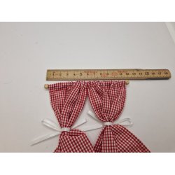 Sommerhus/ kkken gardin (nyt) 10 cm brede 11,5 cm