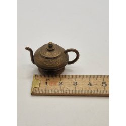 Kedel/Aladdins lampe af gamle mnter (vintage)