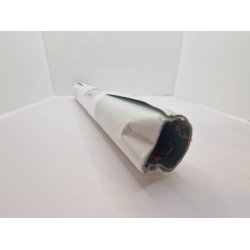 Grnt selvklbende tapet med blomster 52  29 cm (nyt)