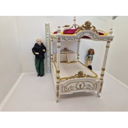 Himmelseng inkl 2 puder. Huamai collection (brugt/meget fin stand)