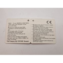 Dam trold med nisse tj og hvidt hr (ny)