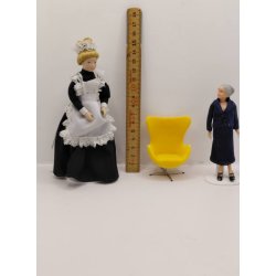 �gget i gul skala 1:16/18 Arne Jacobsen Minimii (udstillings model) i original emballage.