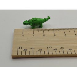 1 stk Meget lille Dinosaurer i gummi (brugt)