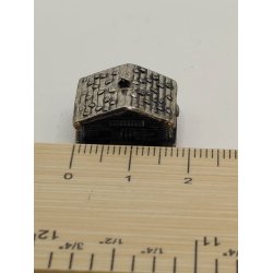 Lille hus i metal (antik)