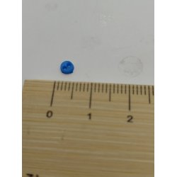 1 stk knap i plastik (ny) � 0,4 cm