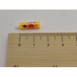 1 stk blok lys i stearin (h�ndlavet) 1,5 x ,05 cm