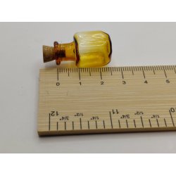 Apoteker krukke/opbevaring i glas med korkprop (ny) 