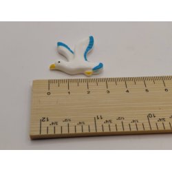 1 stk fugl i plastik (ny)