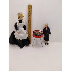 Have grill med indhold i original emballage. Delph Miniatured (ny) 1:12