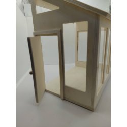 Drivhus i umalet tr� (brugt/som nyt) SENDES P� EGET ANSVAR