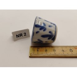 1 stk Krukke i porcel�n (brugt)