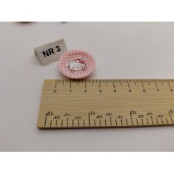 1 stk Hallo Kitty tallerken/fad (nyt)