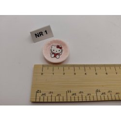 1. stk Hallo Kitty tallerken/fad i plastik (nyt)