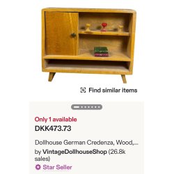 Crailsheimer kommode fra 1950'erne (vintage/lidt defekt)