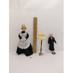 Lampe. Lundby fra 1970'erne (brugt) Er testet og virker 