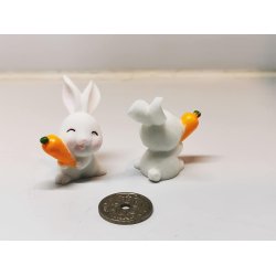 Pske hare/kanin i resin (ny)