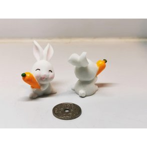 Pske hare/kanin i resin (ny)