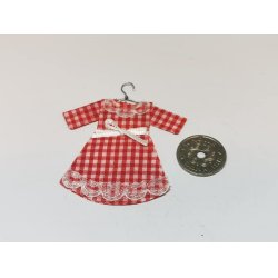 moden radius højdepunkt Børne kjole med bøjle (ny) - Børne tøj - Frost miniature
