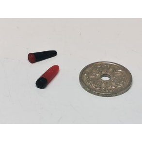 Mini Lady finger SORT (hndlavet)