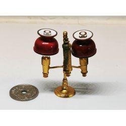 Lampe uden lys til dukkehus scala 1:12