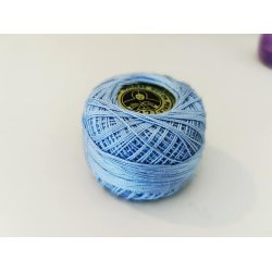 Lysebl Garn til miniature strik/hkling (nyt)