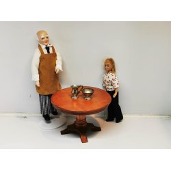 Mini Mundus Beidermeier bord (brugt)