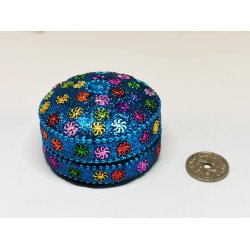 Bl Rokko pude med opbevaring (ny)