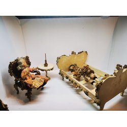 Rudolf Szalasi seng fra 1950'erne (antik)