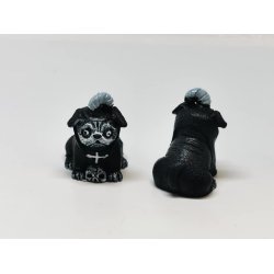 Halloween hund i resin (ny)