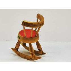 Gyngestol til dukkehus scala 1:6 (brugt)