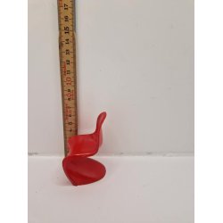 Stol a la Verner Panton i resin (hndlavet)