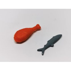 Fisk og kylling Lot (brugt)