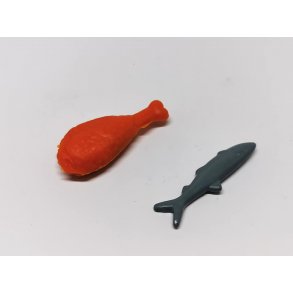 Fisk og kylling Lot (brugt)