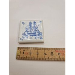 1 stk Hollandsk flise (brugt/fin stand)