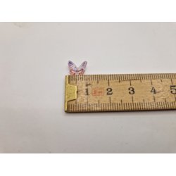 1 stk. Meget lille sommerfugle i resin (ny)