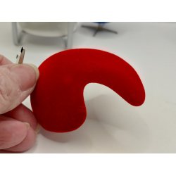 �gget i r�d skala 1:16/18 Arne Jacobsen Minimii (udstillings model) i original emballage. 