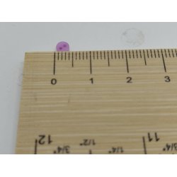 1 stk knap i plastik (ny) 1:12/1:16 � 0,4 cm