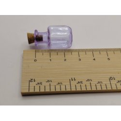 Apoteker krukke/opbevaring i glas med korkprop (ny) 