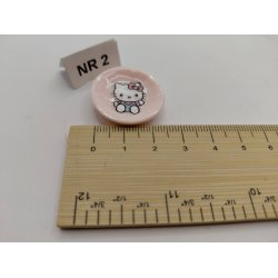 1. stk Hallo Kitty tallerken/fad i plastik (nyt)