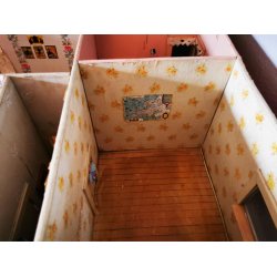 Bungalow dukkehus scala 1;16 (gammel) SENDES IKKE