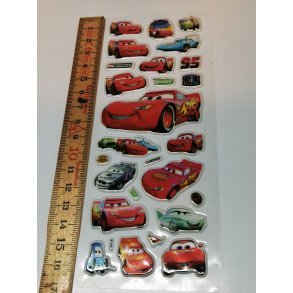 Dekoration klistermrker biler