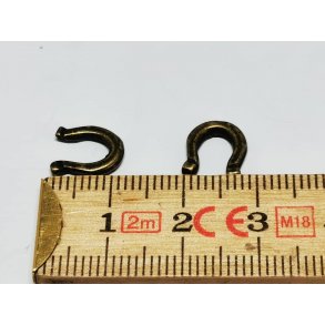 Hestesko st med 2 stk (nye)