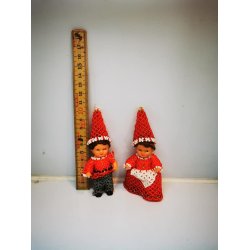 Ari dukke med perle tj (defekt tj)