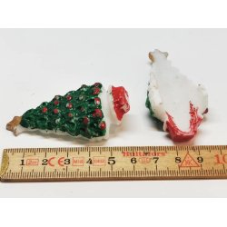 Juletr i plastik (brugt/defekt)