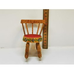 Gyngestol til dukkehus scala 1:6 (brugt)