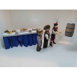 Bfsandwich med sovs osv (hndlavet)